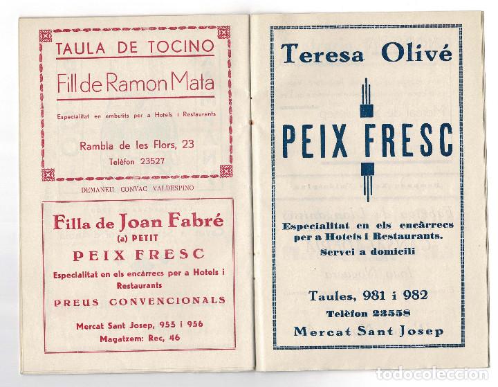Coleccionismo: PROGRAMA CARNAVAL DE BARCELONA 1936. - Foto 4