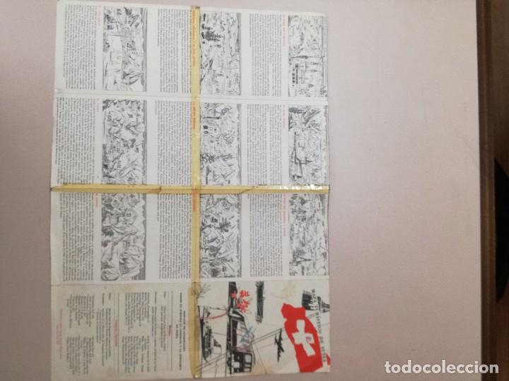 Coleccionismo: Mapa tur&iacute;stico de Suiza de 1956 - Foto 2