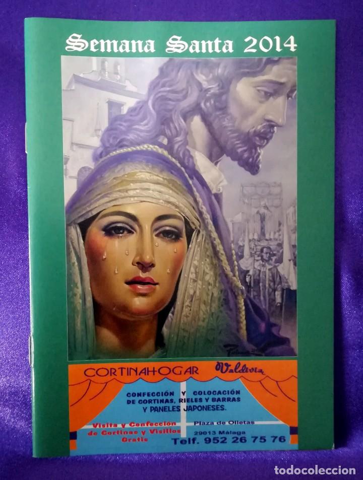Collezionismo: Semana Santa M&aacute;laga 2014. Itinerario / Programa de Mano