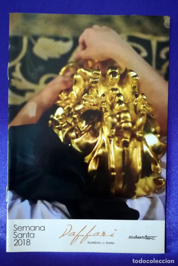 Coleccionismo: Semana Santa M&aacute;laga 2018. Itinerario / Programa de Mano. Ayzer - Foto 1