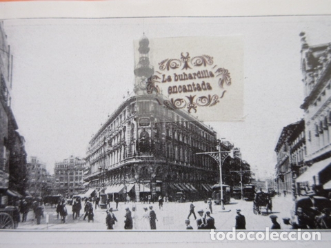 Coleccionismo: FOTO/RECORTE A&Ntilde;O 1929 - MADRID CALLE SEVILLA ALCALA TRANVIAS - TRAS. PLAZA MAYOR FELIPE II