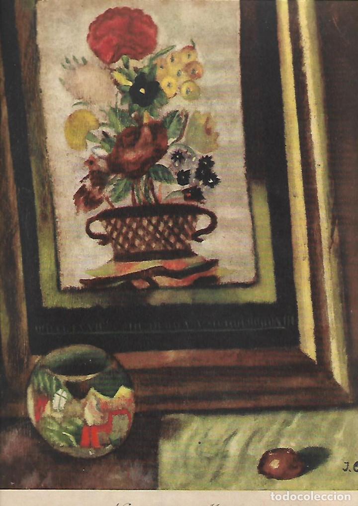 Collezionismo: A&Ntilde;O 1939 RECORTE PRENSA PINTURA LAMINA REPRODUCCION NATURALEZA MUERTA JESUS OLASAGASTI