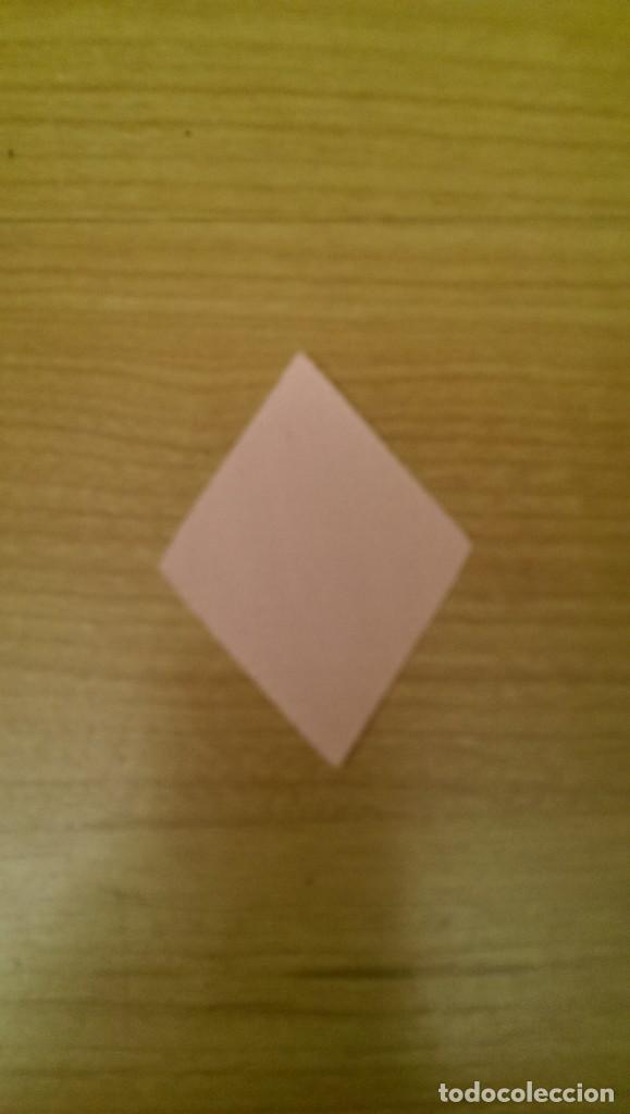 Coleccionismo: APLICACI&Oacute;N DE TELA TERMOADHESIVA &laquo;ROMBO ROSA&raquo; - Foto 1