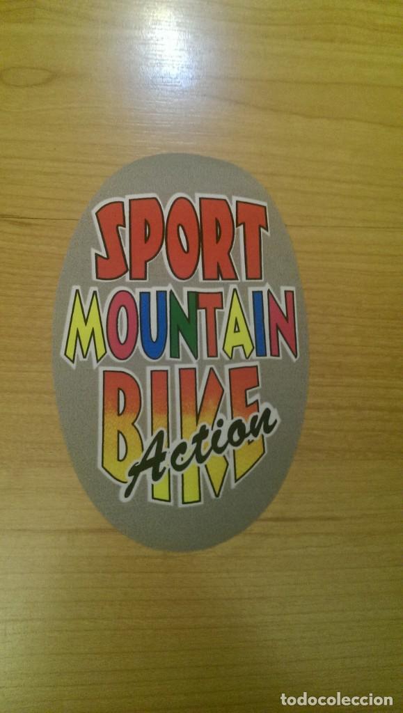 Colecionismo: APLICACI&Oacute;N DE TELA TERMOADHESIVA &laquo;SPORT MOUNTAIN BIKE&raquo;
