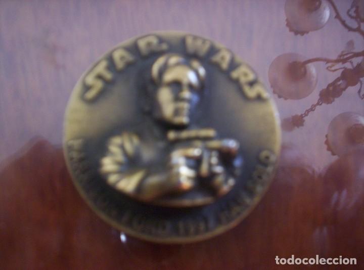 Coleccionismo: STAR WARS - MEDALLA EN RELIEVE CONMEMORATIVA DE LOS 20 A&Ntilde;OS - EDICION LIMITADA A 499 MEDALLAS