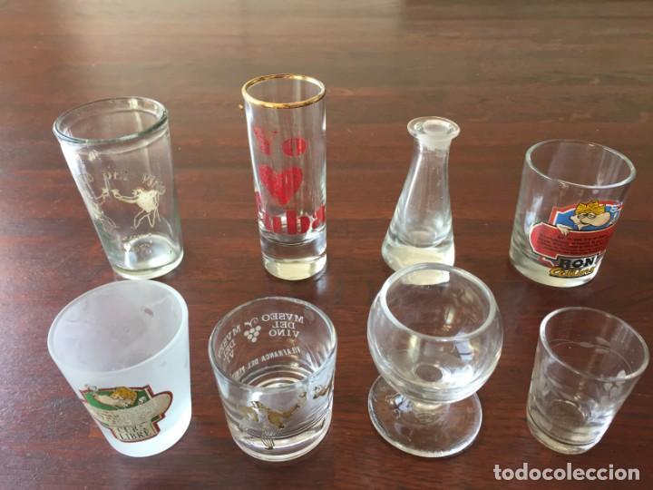 Collezionismo: Un vasito de cristal en miniatura con serigraf&iacute;as impresas Cuba y vilafranca del penedes 8 a elegir