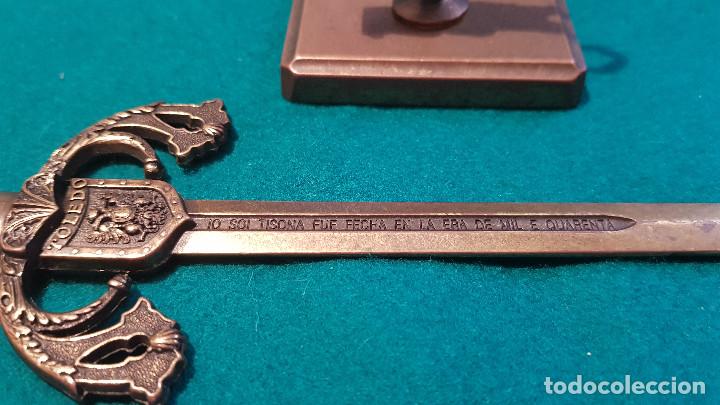 Coleccionismo: ESPADA ABRECARTAS TOLEDO - Foto 7