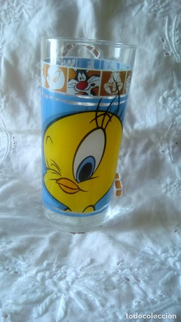 Colecionismo: LOTE 3 VASOS SERIGRAFIADOS-LOONEY TUNES