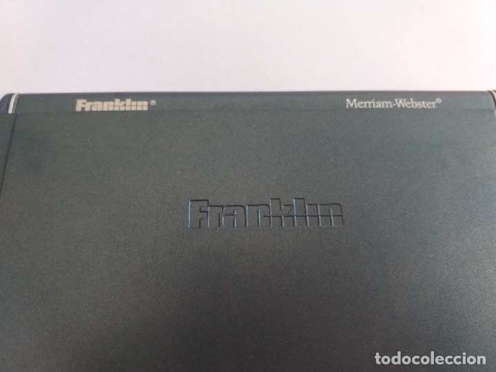 Coleccionismo: Calculadora y diccionario de la marca Franklin. - Foto 6
