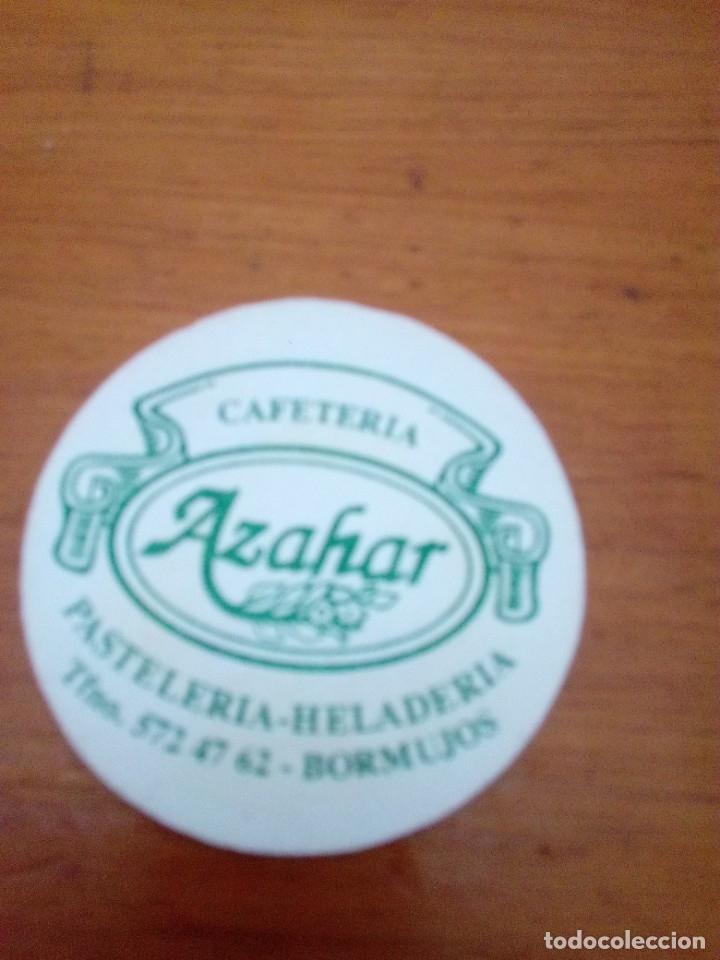 Coleccionismo: POSAVASOS.CAFERERIA AZAHAR. - Foto 1