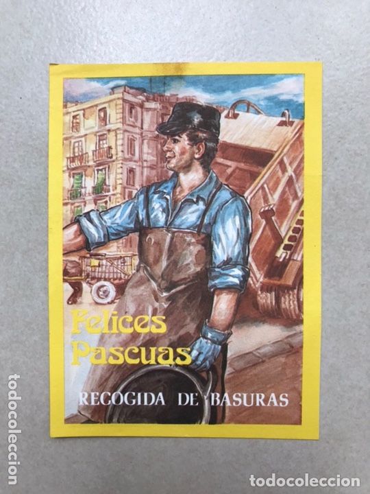 Coleccionismo: Felicitacion de El Basurero - Foto 1