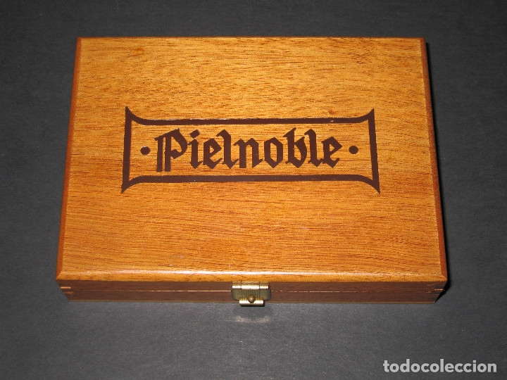 Coleccionismo: CAJA DE MADERA DE PIELNOBLE - Foto 1