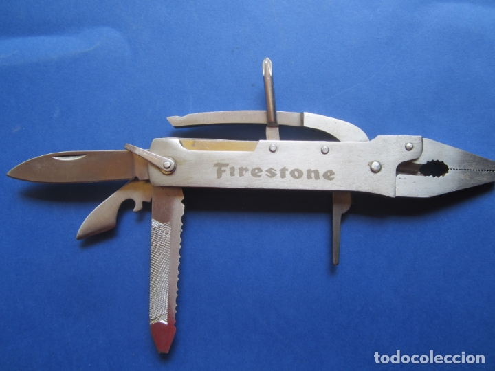 Coleccionismo: alicates multiusos , propaganda firestone - Foto 3