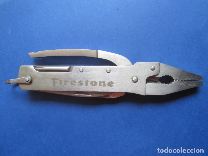 Coleccionismo: alicates multiusos , propaganda firestone - Foto 5