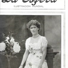 Coleccionismo: AÑO 1914 RECORTE PRENSA FOTOGRAFIA LA PRINCESA MARY FAMILIA REAL INGLESA 