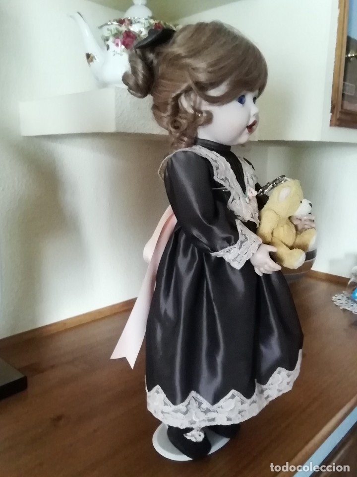 Coleccionismo: Mu&ntilde;eca porcelana artesanal - Foto 2