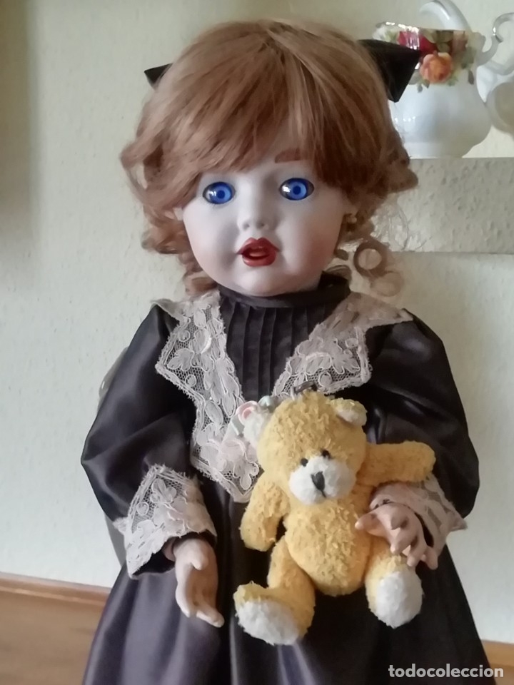 Coleccionismo: Mu&ntilde;eca porcelana artesanal - Foto 3