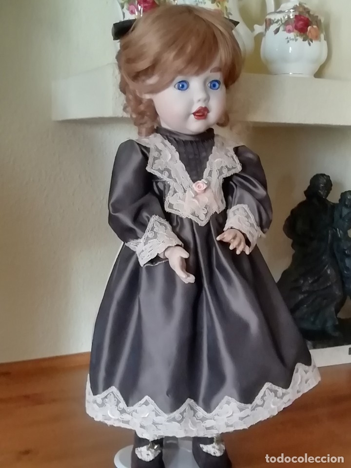 Coleccionismo: Mu&ntilde;eca porcelana artesanal - Foto 7