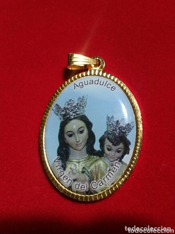Coleccionismo: Medalla Virgen del Carmen. - Foto 1