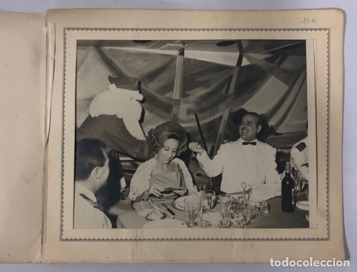 Collectionnisme: FOTOGRAFIA DE CENA DE NAVIDAD CON EL CAPITAN. CABO IZARRA IN THE CARIBBEAN SEA.