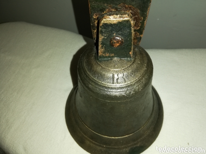 Coleccionismo: Campana de bronce - Foto 2