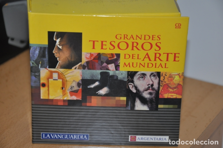 Coleccionismo: grandes tesoros del arte mundial, contiene 12 cd + cd teatre museu dali, ver tarifas economicas