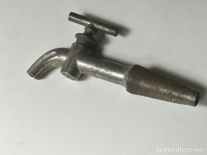 Coleccionismo: GRIFO BARRIL TONEL METALICO - Foto 2