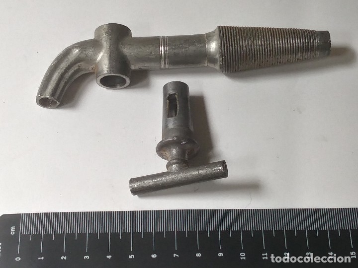 Coleccionismo: GRIFO BARRIL TONEL METALICO - Foto 5