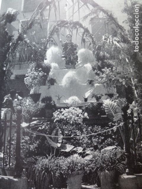 Coleccionismo: VALENCIA ALTAR POPULAR ANTIGUA LAMINA HUECOGRABADO A&Ntilde;OS 50