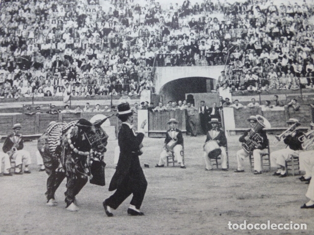 Sammelleidenschaft Papier: VALENCIA PLAZA DE TOROS ANTIGUA LAMINA HUECOGRABADO A&Ntilde;OS 50