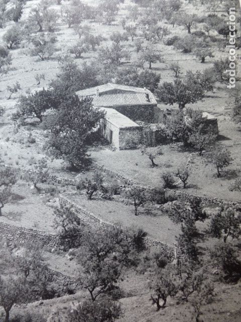 Sammelleidenschaft Papier: CALPE ALICANTE ALQUERIA ANTIGUA LAMINA HUECOGRABADO A&Ntilde;OS 50
