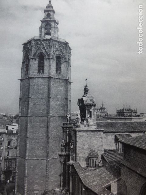 Sammelleidenschaft Papier: VALENCIA EL MIQUELET ANTIGUA LAMINA HUECOGRABADO A&Ntilde;OS 50