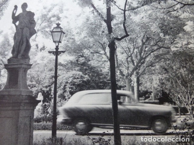 Coleccionismo: VALENCIA JARDINES DE LOS VIVEROS ANTIGUA LAMINA HUECOGRABADO A&Ntilde;OS 50