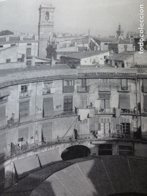Sammelleidenschaft Papier: VALENCIA PLAZA RODONA ANTIGUA LAMINA HUECOGRABADO A&Ntilde;OS 50
