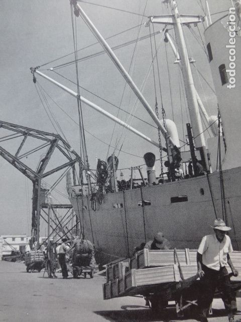 Sammelleidenschaft Papier: VALENCIA EL PUERTO ANTIGUA LAMINA HUECOGRABADO A&Ntilde;OS 50