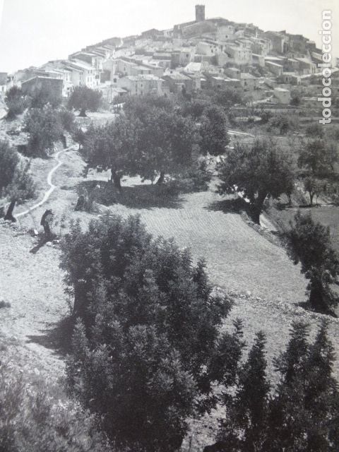 Coleccionismo: USERAS CASTELLON VISTA ANTIGUA LAMINA HUECOGRABADO A&Ntilde;OS 50
