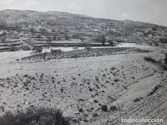 Colecionismo: SAN MATEO CASTELLON RIU SEC ANTIGUA LAMINA HUECOGRABADO A&Ntilde;OS 50