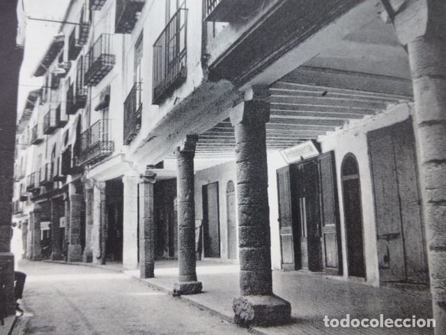 Sammelleidenschaft Papier: MORELLA CASTELLON UNA CALLE ANTIGUA LAMINA HUECOGRABADO A&Ntilde;OS 50