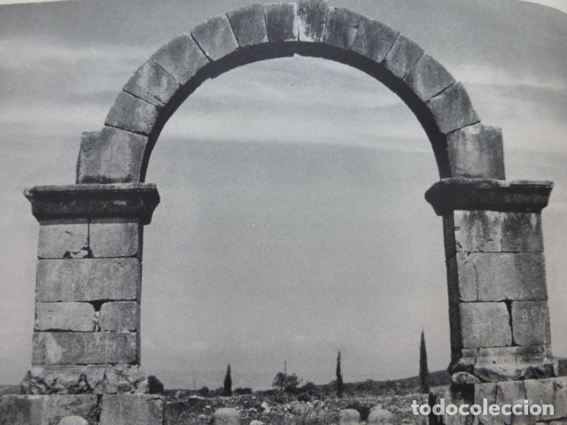 Sammelleidenschaft Papier: CABANES CASTELLON ARCO ROMANO ANTIGUA LAMINA HUECOGRABADO A&Ntilde;OS 50