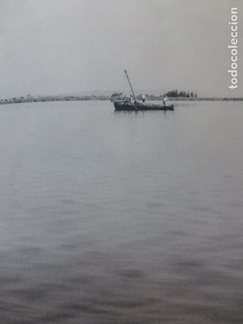 Sammelleidenschaft Papier: VALENCIA LA ALBUFERA ANTIGUA LAMINA HUECOGRABADO A&Ntilde;OS 50