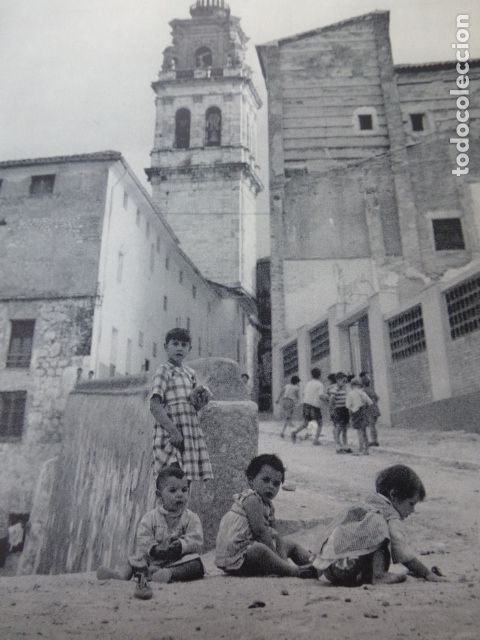 Sammelleidenschaft Papier: ONTENIENTE VALENCIA ASPECTO URBANO ANTIGUA LAMINA HUECOGRABADO A&Ntilde;OS 50