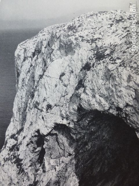 Sammelleidenschaft Papier: CABO DE SAN ANTONIO ALICANTE ANTIGUA LAMINA HUECOGRABADO A&Ntilde;OS 50