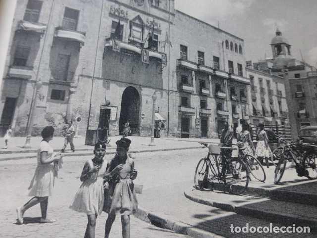 Collezionismo: ELCHE ALICANTE PLAZA ANTIGUA LAMINA HUECOGRABADO A&Ntilde;OS 50