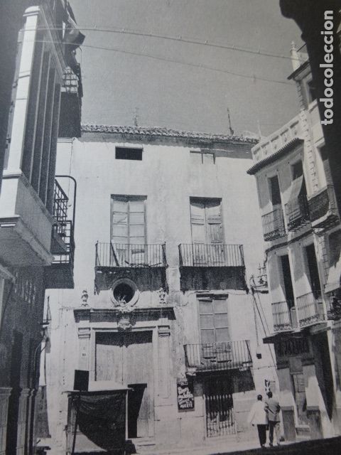 Collezionismo: ORIHUELA ALICANTE PLAZA ANTIGUA LAMINA HUECOGRABADO A&Ntilde;OS 50