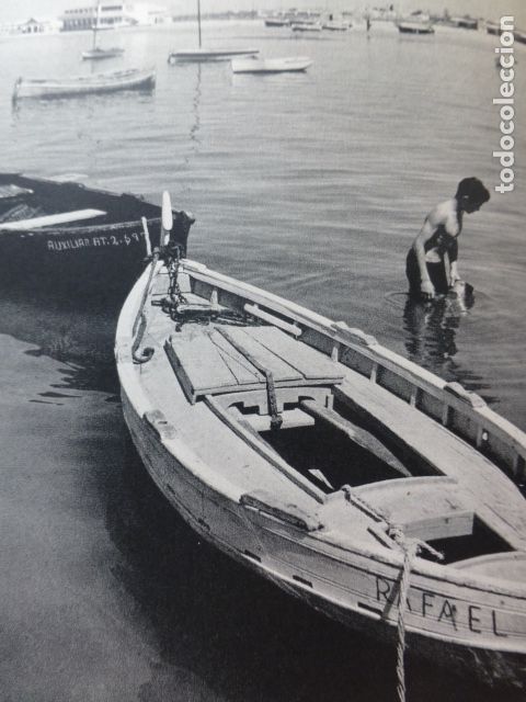 Collezionismo: SANTA POLA ALICANTE PUERTO ANTIGUA LAMINA HUECOGRABADO A&Ntilde;OS 50