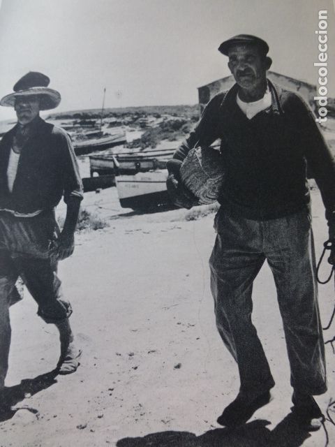 Collezionismo: TABARCA ALICANTE PESCADORES ANTIGUA LAMINA HUECOGRABADO A&Ntilde;OS 50