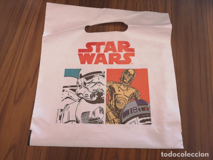 Colecionismo: STAR WARS. BOLSA DE REPSOL. PEQUE&Ntilde;O TAMA&Ntilde;O. BUEN ESTADO