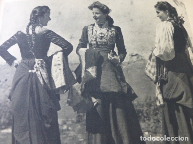 Collezionismo: RONCAL NAVARRA RONCALESAS ANTIGUA LAMINA HUECOGRABADO A&Ntilde;OS 30