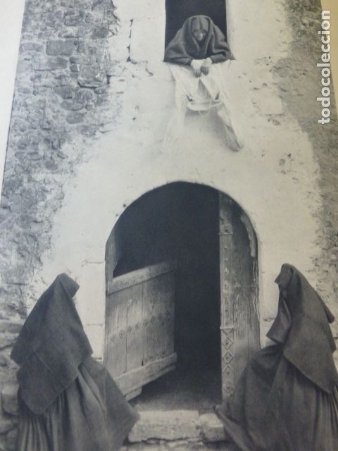 Collezionismo: ANSO HUESCA MUJERES ANSOTANAS ANTIGUA LAMINA HUECOGRABADO A&Ntilde;OS 30