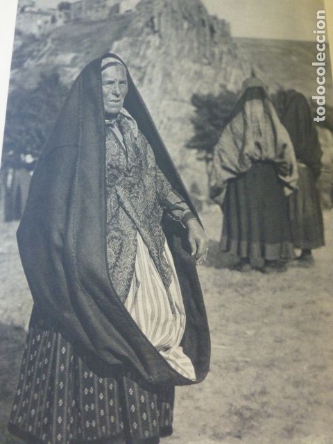 Coleccionismo: SEPULVEDA SEGOVIA TIPO DE MUJER ANTIGUA LAMINA HUECOGRABADO A&Ntilde;OS 30